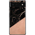 Black and Rose Gold Marble Split Google Pixel 6 Skin